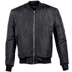 Cortech Skipper Waterproof Bomber Jacket - Black -Cycling Apparel Store 8100 0105 03 Front Profile 47998.1573487925