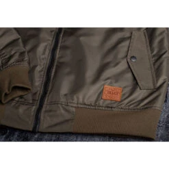 Cortech Skipper Waterproof Bomber Jacket - Olive -Cycling Apparel Store 8100 0124 04 BLVD Patch 90958.1573487665