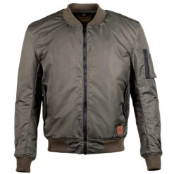Cortech Skipper Waterproof Bomber Jacket - Olive -Cycling Apparel Store 8100 0124 04 Front Profile 60114.1573487525