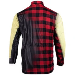 Cortech Bender Armored Moto Flannel Shirt - Red Tide -Cycling Apparel Store 8103 0105 04 Syncromesh Kevlar 82912.1573489375