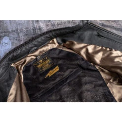 Cortech Idol Leather Jacket - Black -Cycling Apparel Store 8373 0105 03 Inside Woven Labels 97188.1573484009