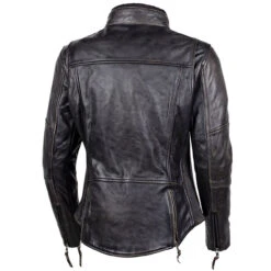 Cortech Lolo Women's Leather Jacket - Brown -Cycling Apparel Store 8374 0140 73 Rear Profile 08253.1573663034