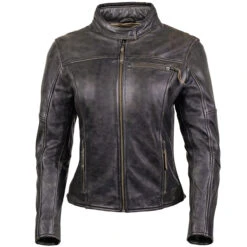 Cortech Lolo Women's Leather Jacket - Brown -Cycling Apparel Store 8374 0140 73 29502.1573663026