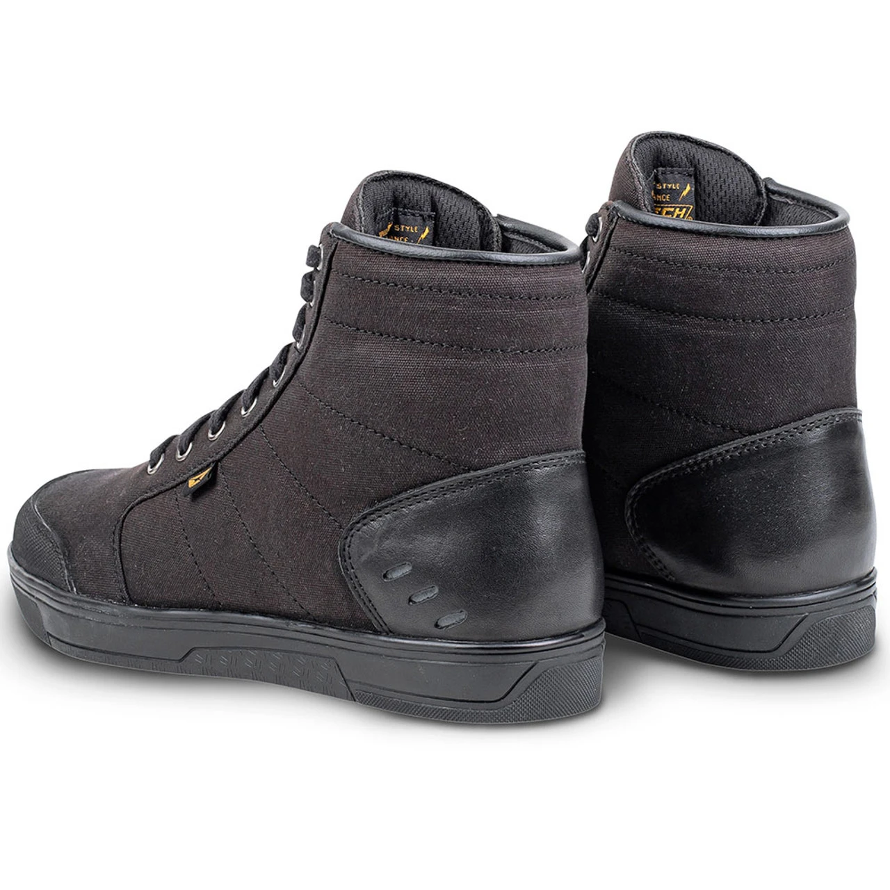 Cortech Freshmen Riding Shoes - Black/Black 5 Cortech Freshmen Riding Shoes - Black/Black - Image 3