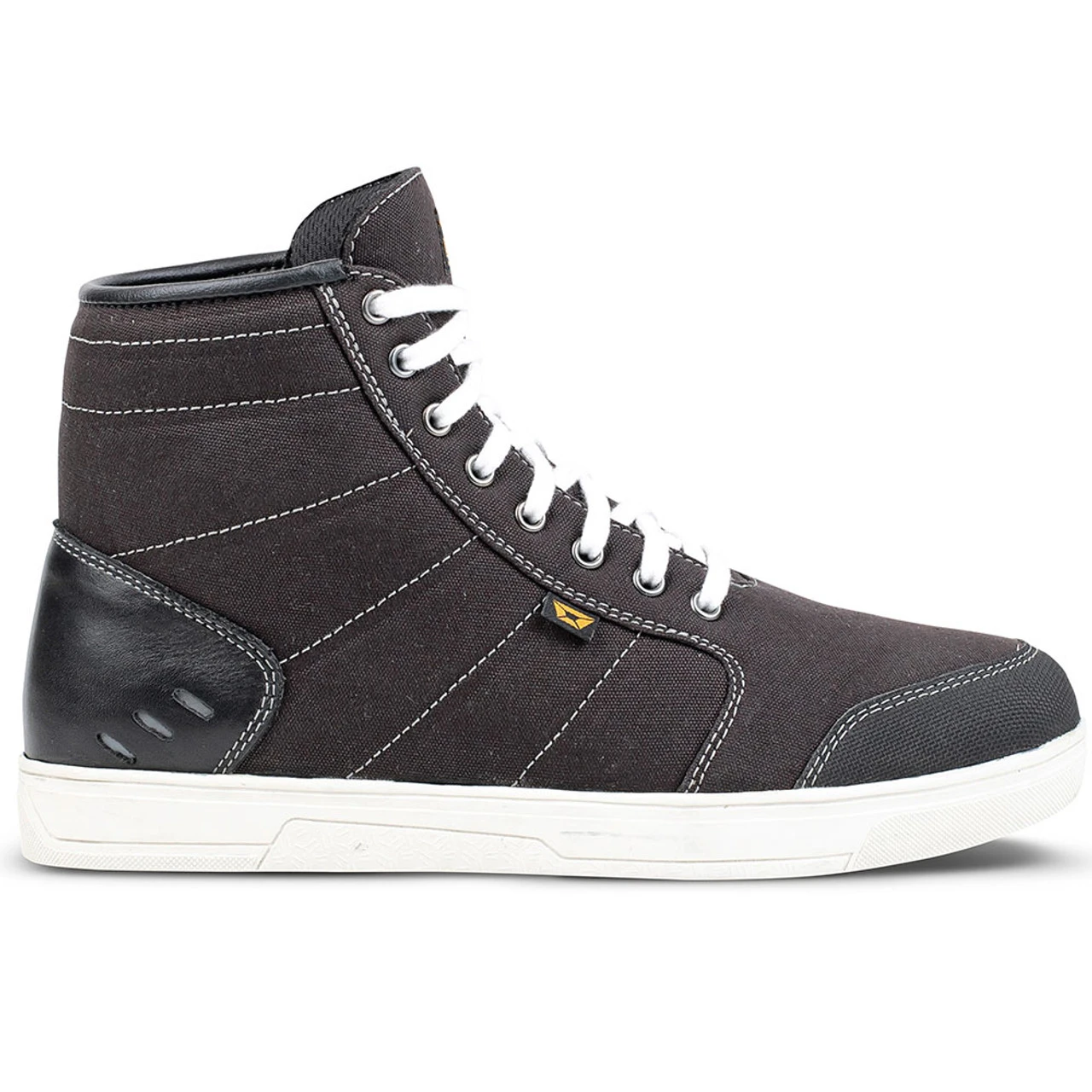 Cortech Freshmen Riding Shoes - Black/White 4 Cortech Freshmen Riding Shoes - Black/White - Image 2