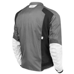 Speed And Strength Sure Shot Jacket - White/Black/Grey -Cycling Apparel Store 884645 SureShot WHTBLK bk3qtr 92968.1515185250