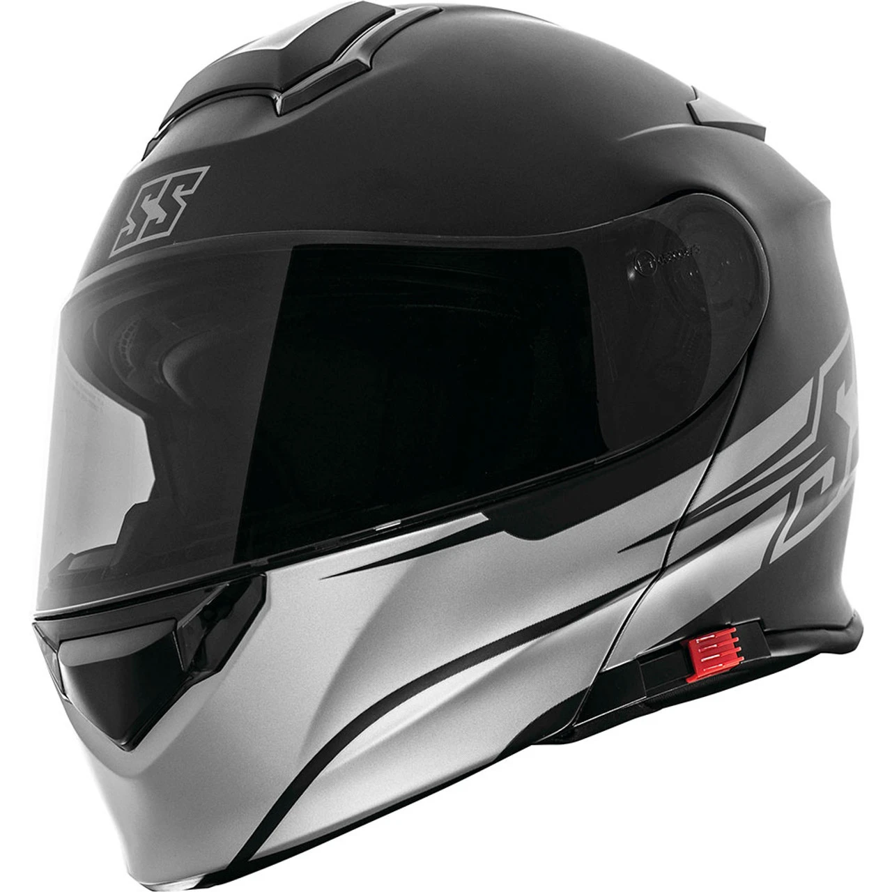 Speed And Strength SS4100 SS Logo Modular Helmet - Satin Black 3 Speed And Strength SS4100 SS Logo Modular Helmet - Satin Black