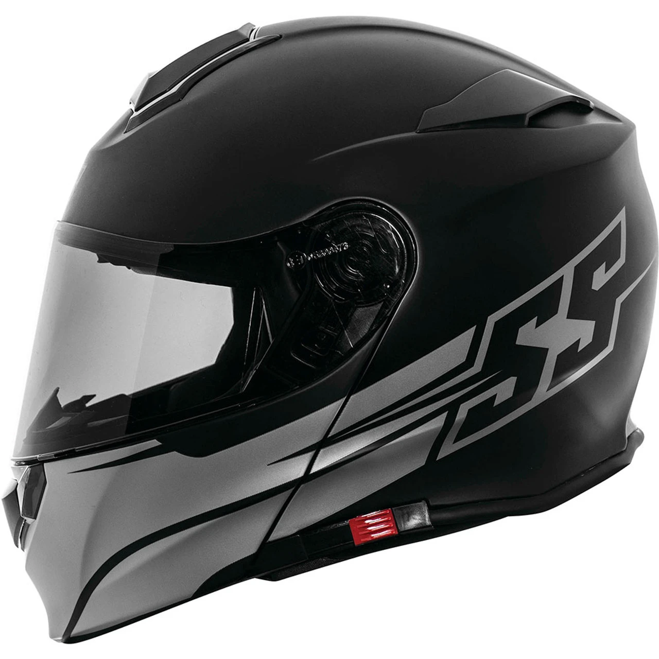 Speed And Strength SS4100 SS Logo Modular Helmet - Satin Black 4 Speed And Strength SS4100 SS Logo Modular Helmet - Satin Black - Image 2