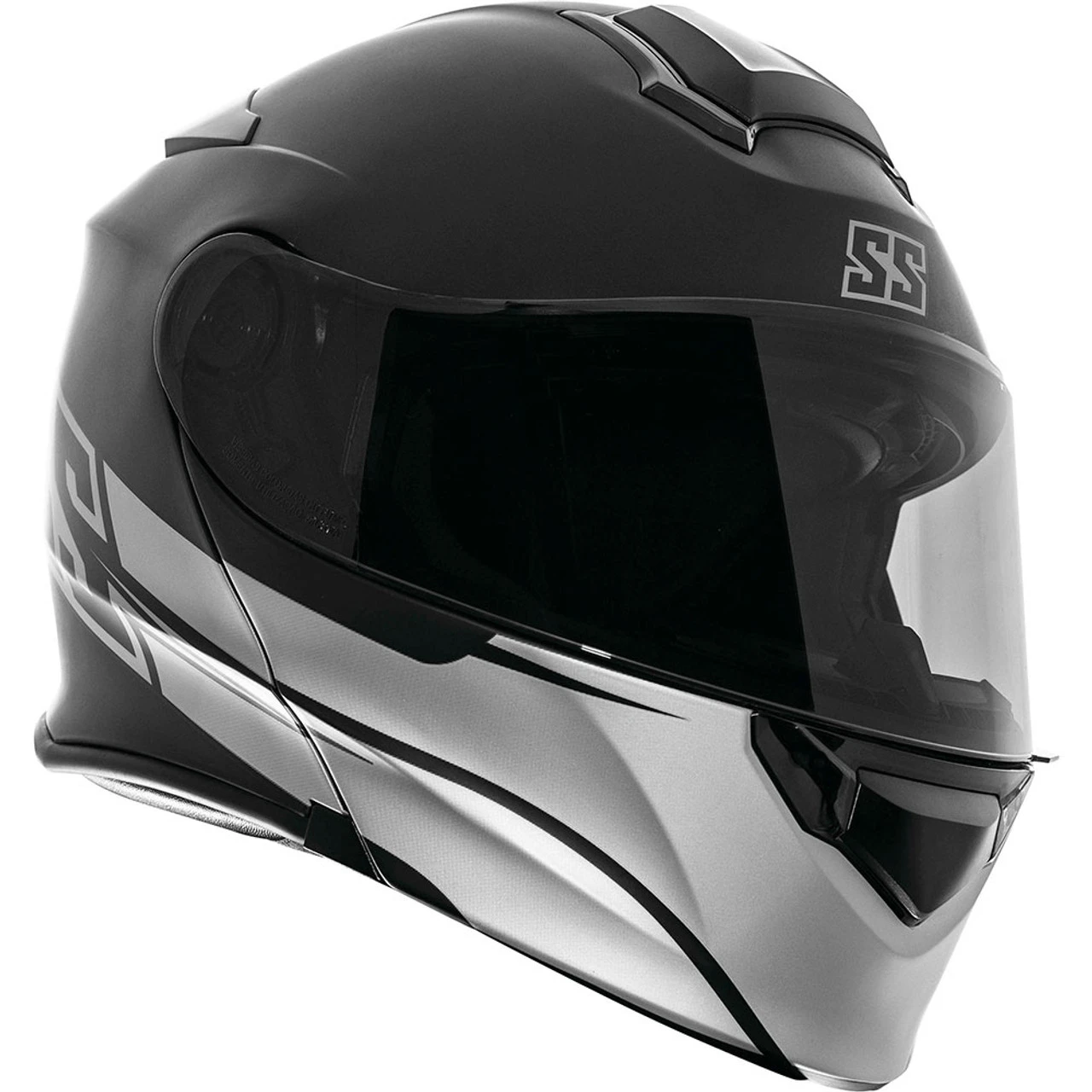 Speed And Strength SS4100 SS Logo Modular Helmet - Satin Black 7 Speed And Strength SS4100 SS Logo Modular Helmet - Satin Black - Image 5