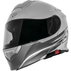 Speed And Strength SS4100 SS Logo Modular Helmet - Satin Silver