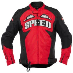 Speed And Strength Insurgent Leather/Textile Jacket - Red/Black