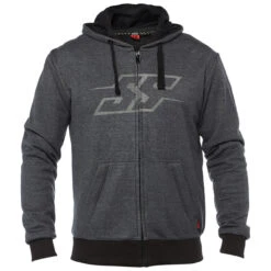 Speed And Strength Resistance Armored Moto Hoody - Charcoal