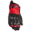 Speed And Strength Exile Leather Gloves - Black/Red -Cycling Apparel Store 885198 exile blkrd 1 06229.1563371538