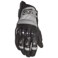 Speed And Strength Exile Leather Gloves - Black/Gray