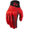 Icon Anthem 2 CE Gloves - Red -Cycling Apparel Store Anthem2CEGloveRedBack3301 3683 53113.1597838303