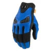 Icon Automag Gloves - Blue -Cycling Apparel Store AutomagGloveBlueBack3301 3427 97564.1534335737