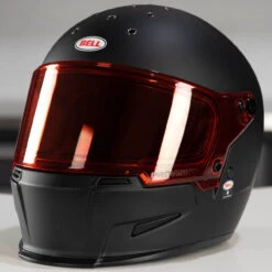 Bell Eliminator Face Shield - Hi Def Orange -Cycling Apparel Store Bell Eliminator Helmet Hi Def Orange Face Shield 2 49471.1550505982