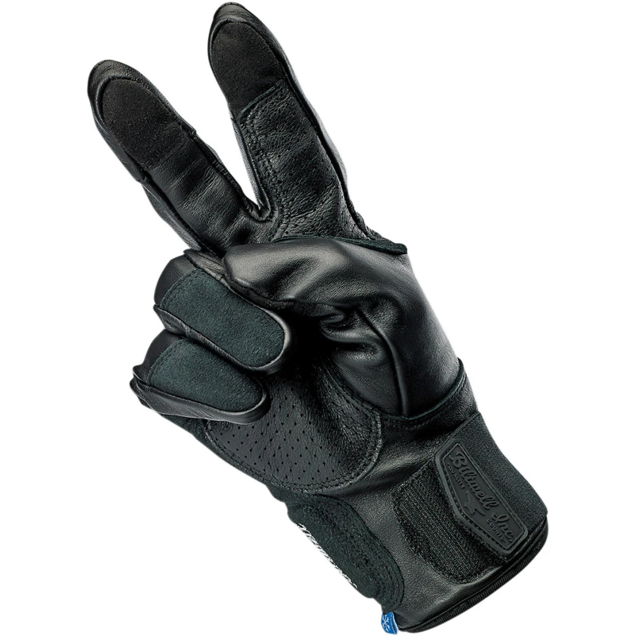 Biltwell Belden Leather Gloves - Black 8 Biltwell Belden Leather Gloves - Black - Image 6