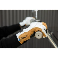 Biltwell Belden Leather Gloves - Cement/Yellow 21 Biltwell Belden Leather Gloves - Cement/Yellow -Cycling Apparel Store Biltwell Belden Leather Gloves Cement 8 42228.1569524063