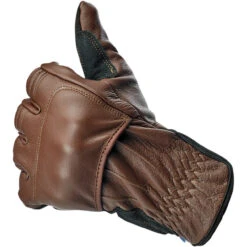 Biltwell Belden Leather Gloves - Chocolate Brown -Cycling Apparel Store Biltwell Belden Leather Gloves Chocolate Brown 1 86185.1569521314