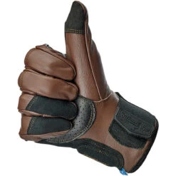 Biltwell Belden Leather Gloves - Chocolate Brown -Cycling Apparel Store Biltwell Belden Leather Gloves Chocolate Brown 6 72368.1569521348