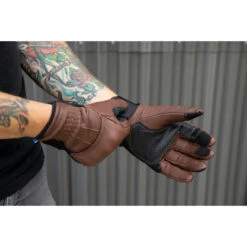 Biltwell Belden Leather Gloves - Chocolate Brown -Cycling Apparel Store Biltwell Belden Leather Gloves Chocolate Brown 7 51934.1569521305