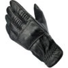 Biltwell Borrego CE Leather Gloves - Black/Black -Cycling Apparel Store Biltwell Borrego Gloves Black Black 1 75901.1567004571