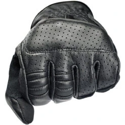 Biltwell Borrego CE Leather Gloves - Black/Black -Cycling Apparel Store Biltwell Borrego Gloves Black Black 4 06680.1566998018