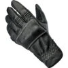 Biltwell Borrego CE Leather Gloves - Black/Cement -Cycling Apparel Store Biltwell Borrego Gloves Black Cement 1 60038.1567006997