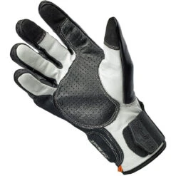 Biltwell Borrego CE Leather Gloves - Black/Cement -Cycling Apparel Store Biltwell Borrego Gloves Black Cement 3 98465.1567006996