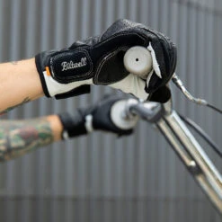 Biltwell Borrego CE Leather Gloves - Black/Cement -Cycling Apparel Store Biltwell Borrego Gloves Black Cement 8 07245.1567007008