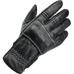Biltwell Borrego CE Leather Gloves - Black/Cement -Cycling Apparel Store Biltwell Borrego Gloves Black Cement 78530.1567006978