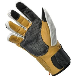 Biltwell Borrego CE Leather Gloves - Cement -Cycling Apparel Store Biltwell Borrego Gloves Cement 5 81080.1567006603