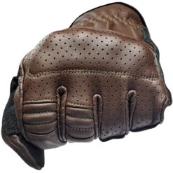 Biltwell Borrego CE Leather Gloves - Chocolate -Cycling Apparel Store Biltwell Borrego Gloves Chocolate Black 3 30546.1567006334