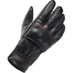 Biltwell Borrego CE Leather Gloves - Black/Red 20 Biltwell Borrego CE Leather Gloves - Black/Red -Cycling Apparel Store Biltwell Borrego Gloves Redline 1 24750.1567007324