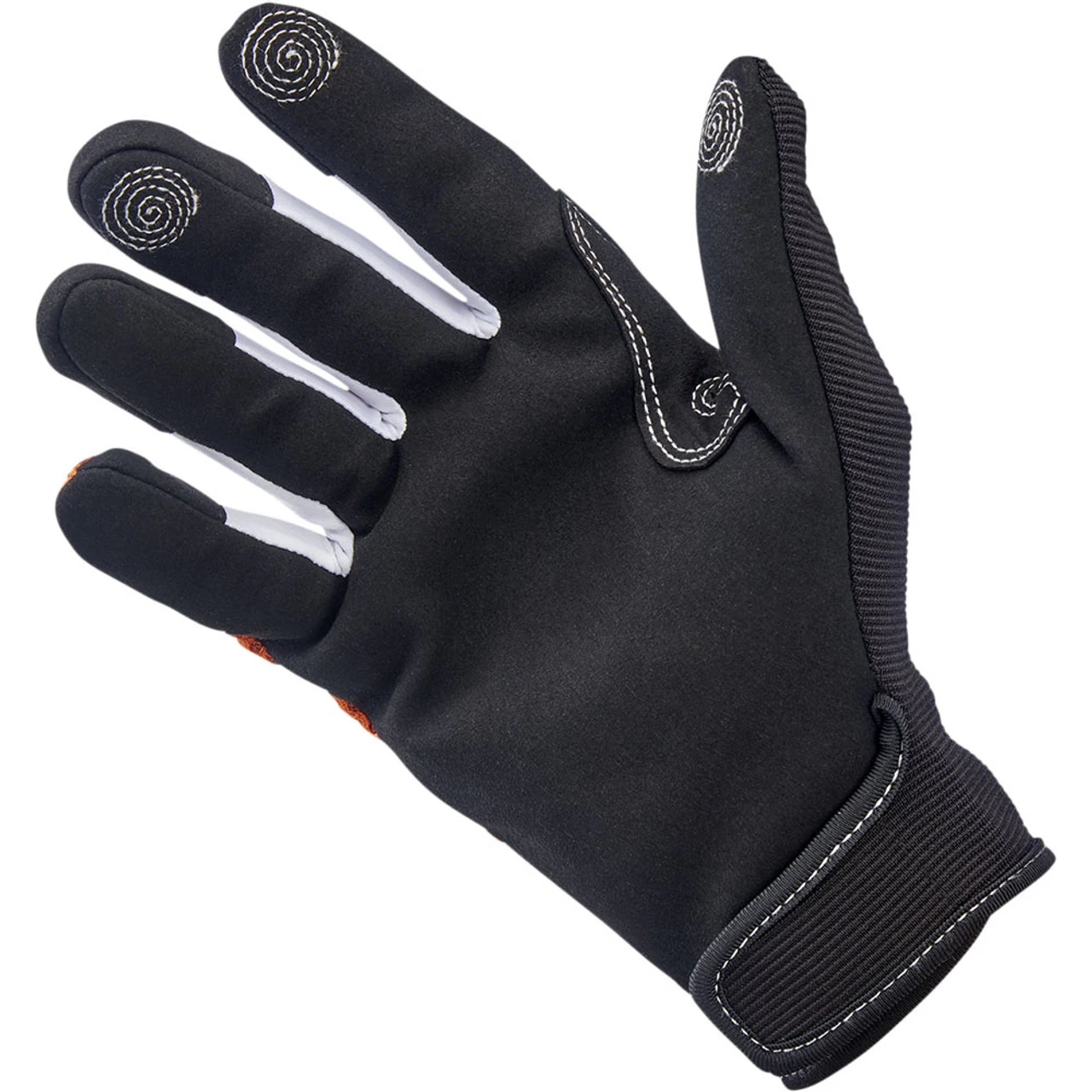 Biltwell Anza Gloves - Orange/Black 5 Biltwell Anza Gloves - Orange/Black - Image 3