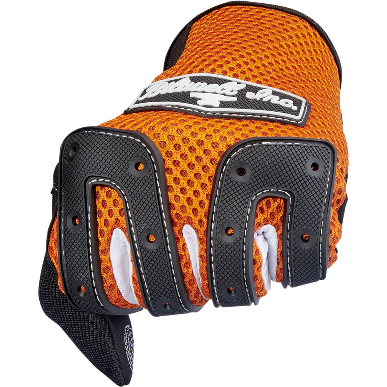 Biltwell Anza Gloves - Orange/Black 7 Biltwell Anza Gloves - Orange/Black - Image 5