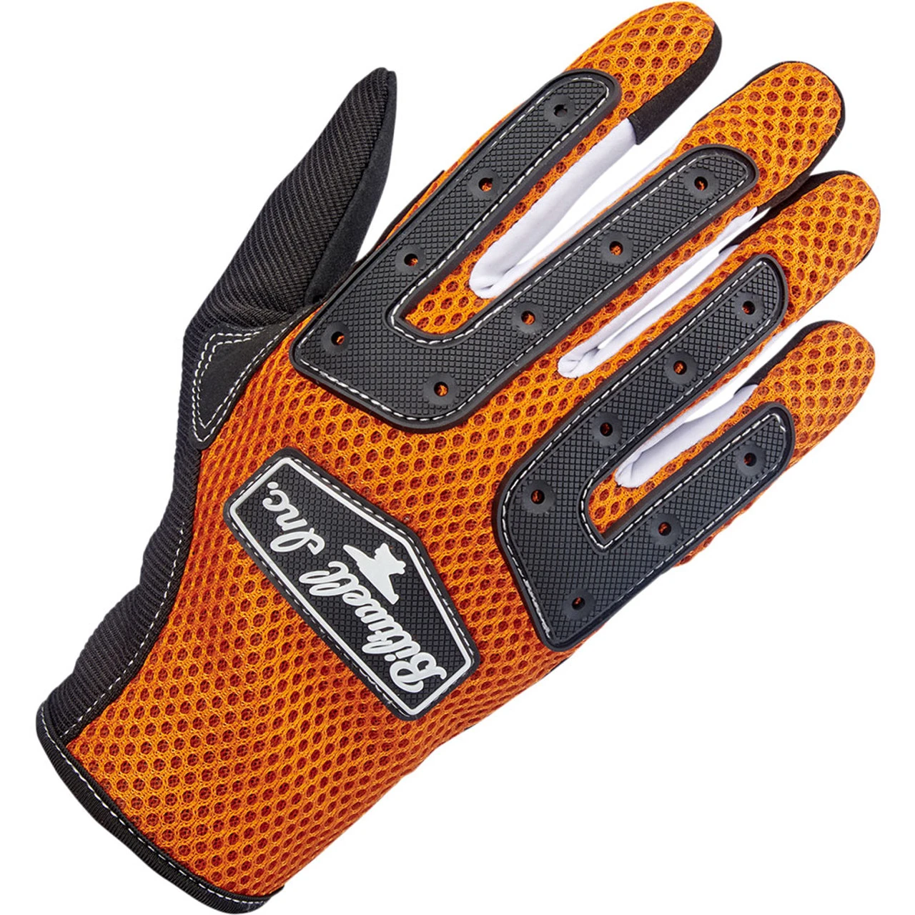 Biltwell Anza Gloves - Orange/Black 3 Biltwell Anza Gloves - Orange/Black