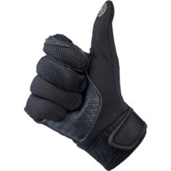 Biltwell Baja Gloves - Black -Cycling Apparel Store Biltwell Baja Gloves Black 3 46815.1632321774