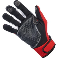 Biltwell Baja Gloves - Red/Black -Cycling Apparel Store Biltwell Baja Gloves Red Black 2 64149.1632323612