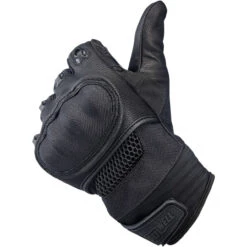 Biltwell Bridgeport Gloves - Black -Cycling Apparel Store Biltwell Bridgeport Gloves Black 6 35182.1632245880