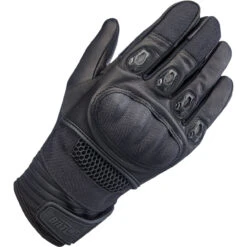 Biltwell Bridgeport Gloves - Black -Cycling Apparel Store Biltwell Bridgeport Gloves Black 14762.1632245887