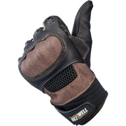 Biltwell Bridgeport Gloves - Chocolate/Black -Cycling Apparel Store Biltwell Bridgeport Gloves Chocolate Black 4 84024.1632250112
