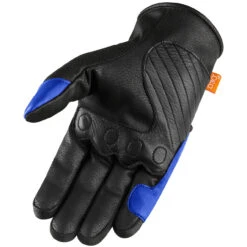 Icon Contra 2 Gloves - Blue -Cycling Apparel Store Contra2GloveBluePalm 29894.1579630324