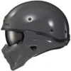 Scorpion Covert X Helmet - Cement Grey -Cycling Apparel Store CovertX GlossCement SideView 16905.1573760309