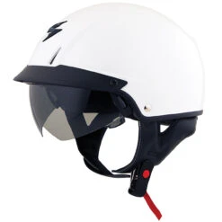 Scorpion EXO-C110 Solids Helmet -Cycling Apparel Store EXO C110 White front angle copy 83125.1459433083