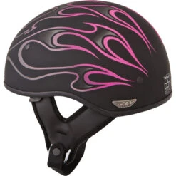 FLY Street .357 Flame Half Helmet -Cycling Apparel Store FLY Street Flame Half Helmet Pink 73888.1467398755