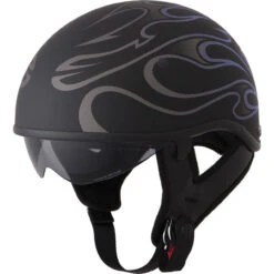 FLY Street .357 Flame Half Helmet -Cycling Apparel Store FLY Street Flame Half Helmet Purple 3 33188.1467398754