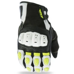 FLY Street Brawler Gloves -Cycling Apparel Store Fly Street Brawler Gloves White HiVis 54900.1467917182