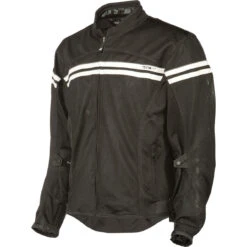 FLY Street Flux Air Mesh Jacket -Cycling Apparel Store Fly Street Flux Air Mesh Jacket Black Cream 81147.1467744429